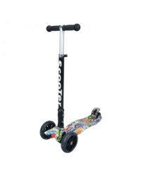 TLC Scooter Led Art.2865Y Детский трёхколёсный самокат