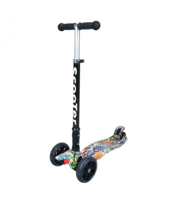 TLC Scooter Led Art.2865Y Детский трёхколёсный самокат