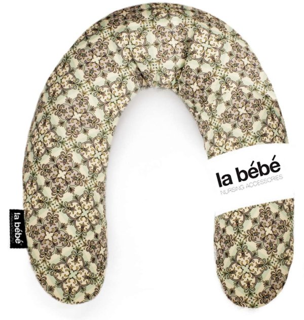 La Bebe™ Rich Maternity Pillow Art.111354 Ornament Подковка для сна, кормления малыша 30x104 cm
