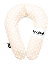 La Bebe™ Snug Cotton Nursing Maternity Pillow Art.85489 Dots Подковка для сна, кормления малыша 20x70cm