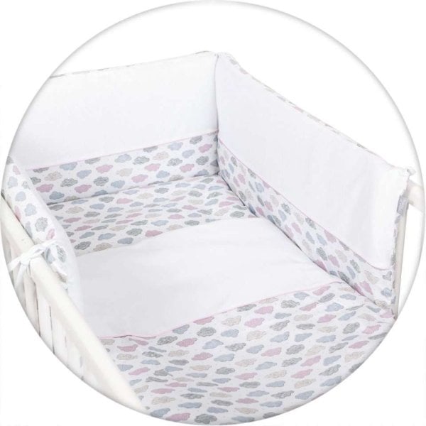 Ceba Baby Clouds Art.W-824-000-528 Комплект постельного белья из 3-х частей