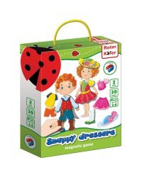 Roter Käfer Magnetic Game Dress Up Art.RK2110-02 Магнитная игра Дизайнеры моды (Vladi Toys)