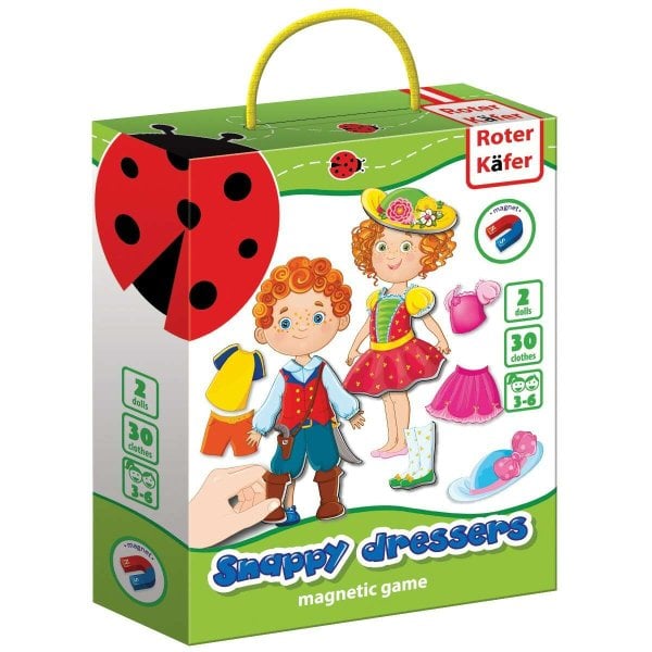 Roter Käfer Magnetic Game Dress Up Art.RK2110-02 Магнитная игра Дизайнеры моды (Vladi Toys)