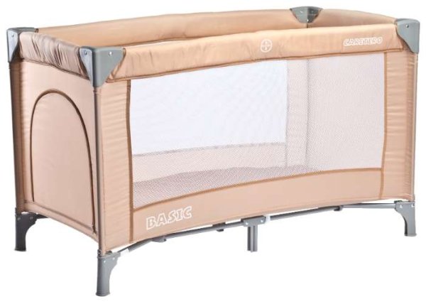 Caretero Basic Art.3944 Бежевый Детские путешествия кровать Филдхаус