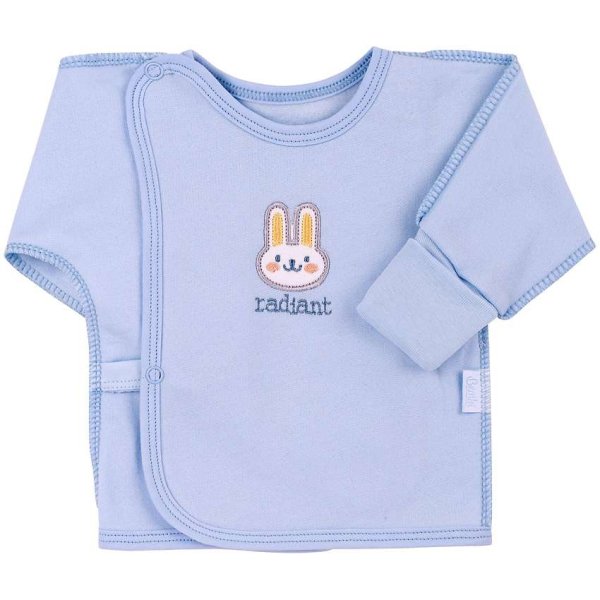Bembi Art.RP7-400 Детская хлопковая фланелевая распашонка