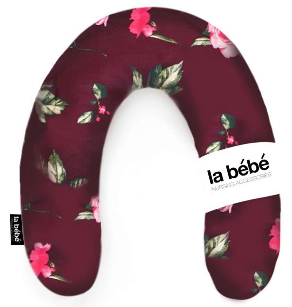 La Bebe™ Rich Maternity Pillow Art.49547 Light Saturated Purple Подкова для сна / кормления малыша 30x104 cm