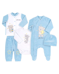 Bembi Art.KP231-410 Детский комплектик из 5 частей 100% хлопок
