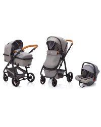 Fillikid Panther Art.707-17 Light Grey Универсальная коляска 3 в 1