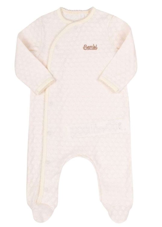 Bembi Baby Art.KB171-B00 Детcкий хлопковый комбинезончик