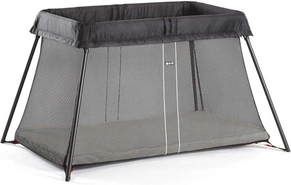 BabyBjörn Cot Light Art.040280 Black Кровать манеж для путешествий