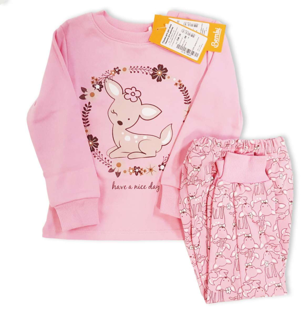 Bembi Pajama Art.PG39-331 Детская пижамка из чистого хлопка