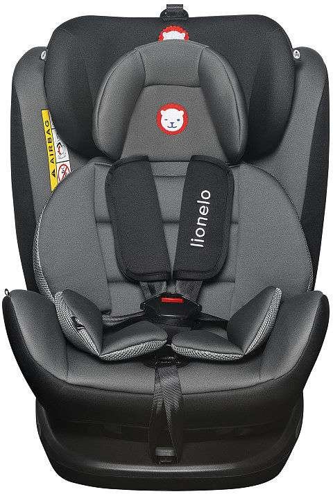 Lionelo Bastiaan Isofix Art.111360 Grey /Black Детское автокресло 0-36 кг
