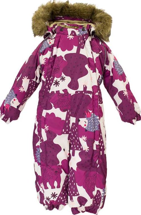 Huppa'19 Keira Art.31920030-83320 Утепленный Слитный термо комбинезон для малышей (размер 80-98)