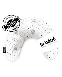 La Bebe™ Mimi Nursing Cotton Pillow Art.49607 Bunnies Подкова для сна / кормления малыша 19 x 46 cm