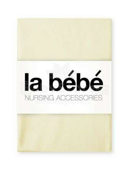 Обложка книги «La Bebe™ Satin 60x120 Art.760353 Milk Хлопковая простынка с резинкой 60x120cm»