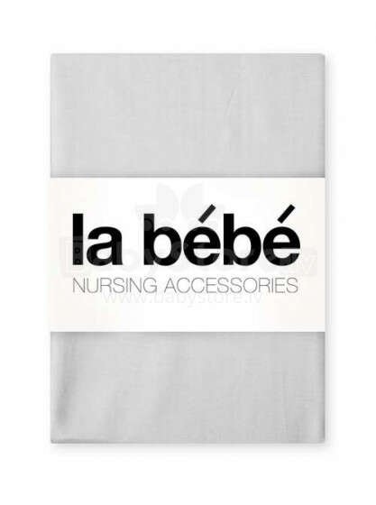 Обложка книги «La Bebe™ Satin 70x140 Art.24439 Light Grey Хлопковая простынка с резинкой 70x140cm»