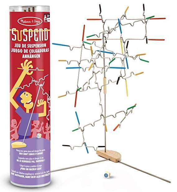 Обложка книги «Melissa&amp;Doug Suspend Art.14371 Настольная игра Баланс»