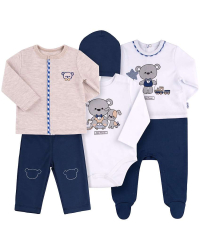 Bembi Art.KP210-180 Детский комплектик из 6 частей 100% хлопок