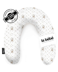 La Bebe™ Rich Maternity Pillow 30x104 Art.68297 Bunnies Подкова для сна / кормления малыша 30x104 cm