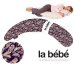 La Bebe™ Moon Maternity Pillow Art.98132 Baroque Большая подушка для беременных с наполнителем из Memory Foam (особенно мягкий и тихий наполнитель) 185cm