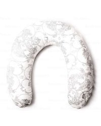 La Bebe™ Rich Nursing Maternity Pillow Art.85912 Eastern Silver Подкова для сна, кормления малыша 30x104 cm