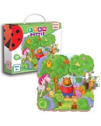Roter Käfer RK1202-01 Мягкие пазлы Лес (Vladi Toys)