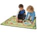 Melissa&amp;Doug Train Rug Art.19554 Детский коврик для игр с паравозиком 91x100см