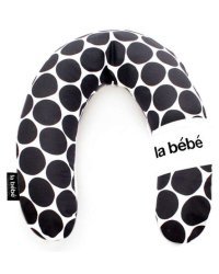 La Bebe™ Rich Maternity Pillow Memory Foam Art.113034 Black Dots Подковка для сна / кормления малыша, 30x104 cm