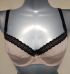 La Bebe™ Lingerie Basic Bio Cotton Art.135070 Powder Бюстгальтер для кормления с отстёгивающейся мягкой чашкой и стабильной поддержкой груди.