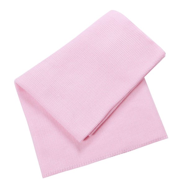 Kids Blanket Cotton/Bambuk Art.P007 Pink Детское одеяло/плед из натурального хлопка 75х100см