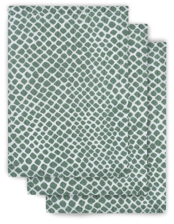 Jollein Muslin Snake Ash Art.535­-855-­65350 Высококачественная муслиновая пелёнка из бамбука, 3 шт. (70x70 см)