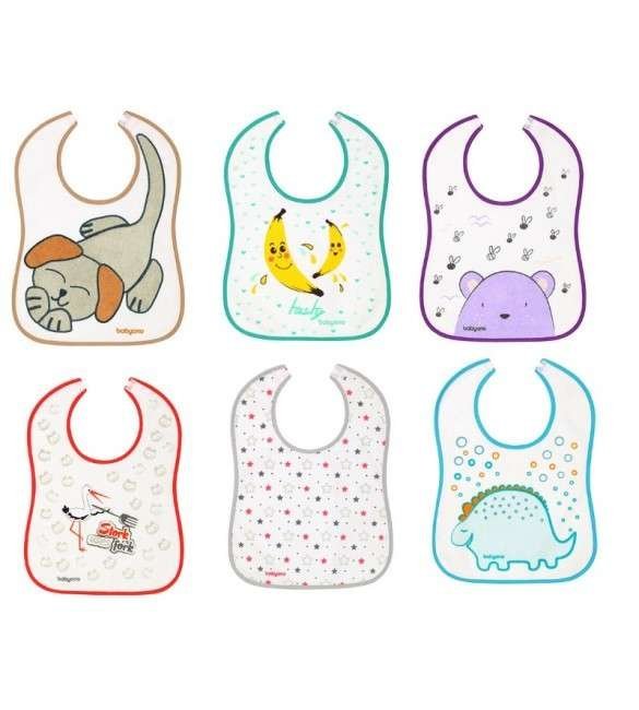 BabyOno 833 Слюнявчик I CAN ALMOST FEED MYSELF