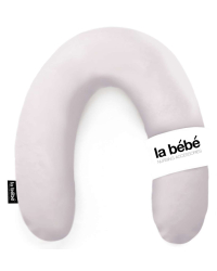 La Bebe™ Rich Maternity Pillow Art.63180 Grey Подкова для сна / кормления малыша - 30x104 cm