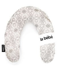 La Bebe™ Rich Cotton Nursing Maternity Pillow Art.12606 Art Deco Подкова для сна / кормления малыша, 30x104 cm