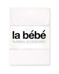 La Bebe™ Cotton 80x160 Art.24439 White Хлопковая простынка с резинкой 80x160cm