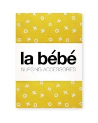 La Bebe™ Cotton 75x75 Art.101504 TicTacToe Хлопковая пеленка для малышей 75x75 см