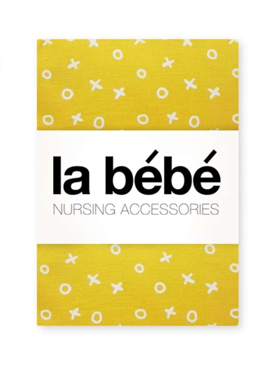 La Bebe™ Cotton 75x75 Art.101504 TicTacToe Хлопковая пеленка для малышей 75x75 см