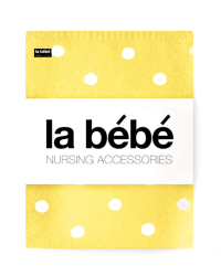 La bebe™ Lamb wool Art.36629 Yellow Детское шерстяное одеяло (New Zealand wool ), 100x140 см