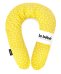 La Bebe™ Snug Cotton Nursing Maternity Pillow Art.101727 TicTacToe Подковка для сна, кормления малыша 20*70 cm
