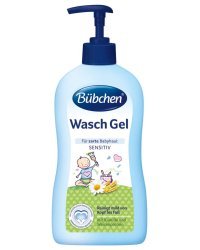 Bubchen Wash Gel Art.TB20 Гель для купания младенцев с ромашкой, 400 мл