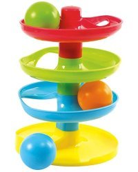 Britton Ball Tower Art.B1916 Развивающая разноцветная башня с шариками