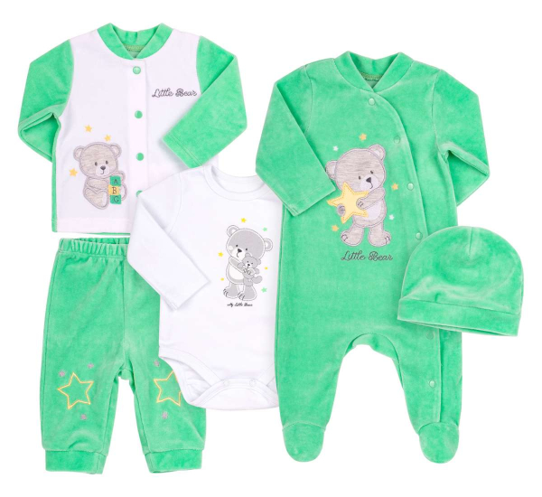 Bembi Art.KP231-610 Детский комплектик из 5 частей 100% хлопок