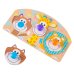 Melissa&amp;Doug Peg Puzzle Safari Art.13439 Деревянный развивающий пазл для малышей