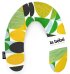 La Bebe™ Rich Cotton Nursing Maternity Pillow Art.49550 Green&amp;yellow circles Подковка для сна, кормления малыша, 34x104 cm