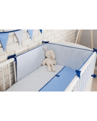 La bebe™ Cotton Borders Set 3 Art.111055 Комплект постельного белья из 3 частей
