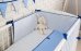 La bebe™ Cotton Borders Set 3 Art.111055 Комплект постельного белья из 3 частей