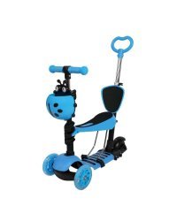 TLC Scooter 3 in 1 Art.54703 Blue Трехколесный самокат c ручкой