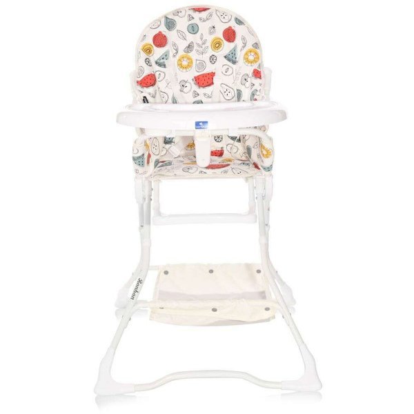 Обложка книги «Lorelli Bonbon Art.10100312134 White Fruits Стульчик для кормления»