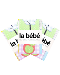 La Bebe™ Set 75x75(3) Art.39323 Комплект детских пеленочек [хлопок/сатин] 75x75cm - 3 шт