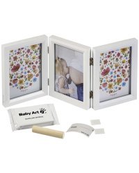 Baby Art Print Frame Carolin Style Art.3601092500 Рамочка тройная для изготовления слепка
